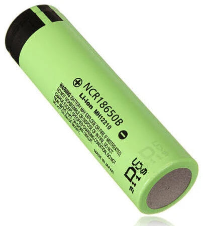 [112043] 18650B Lithium Rechargeable Battery 3.7V 3400mAh