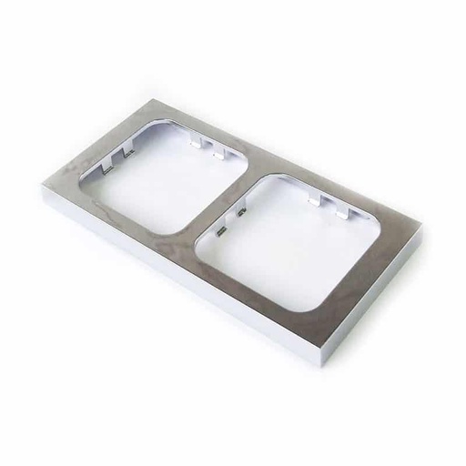 [112164] C-Line CG Range 2 Way High Gloss Faceplate Chrome   PO322