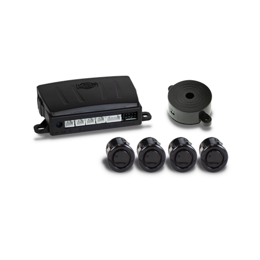 [112432] Front Parking Sensor Kit 19mm with Buzzer Matt Black PS546MBUZZ