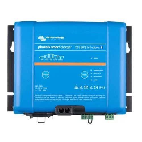 [112781] Victron Energy Phoenix Smart IP43 Charger 12/50 (1+1) 120-240V   PSC125051095