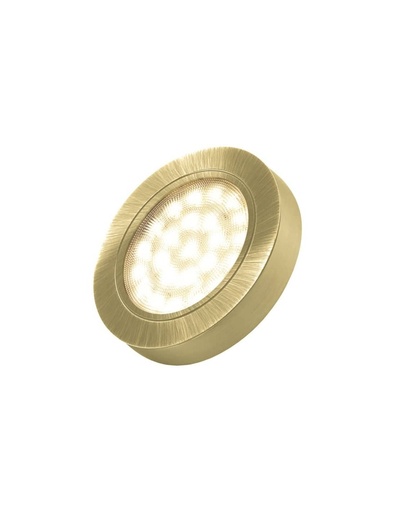 [113562] Oval Surface Mount LED Luminaire 2W Gold Neutral White 40K   OVAL-2W-ZL-DY-40K-01