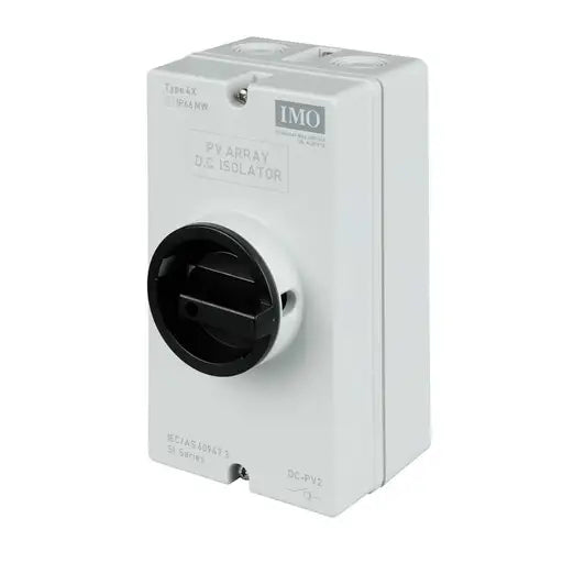 [114709] 4 Pole Solar Isolator 16A IP65 450V DC    SI16-PEL64R-4