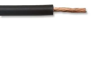 [117039] 50mm Tinned Black Single Cable - CM50BLACK