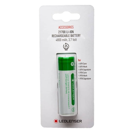 [117349] Ledlenser L-ion Rechargeable Battery 4800mAh  21700