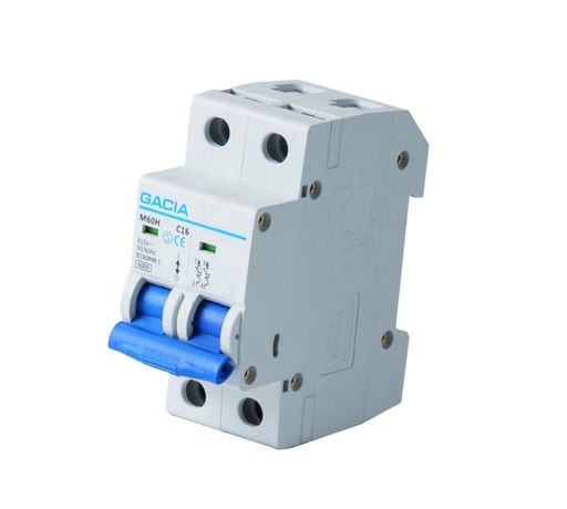 [117803] Gacia 6 Amp Double Pole MCB  -  L205GA