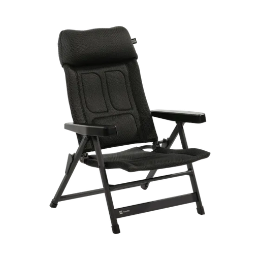 [117896] Travellife Lucca recliner lounge true black 2130310