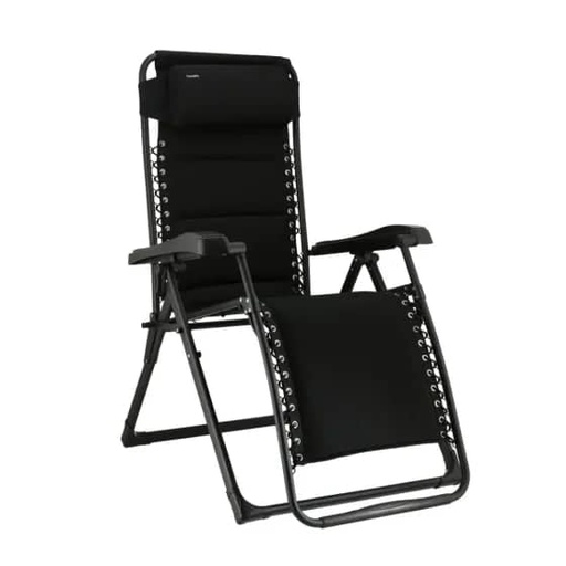 [117956] Travellife Barletta Chair Relax Black 2127380