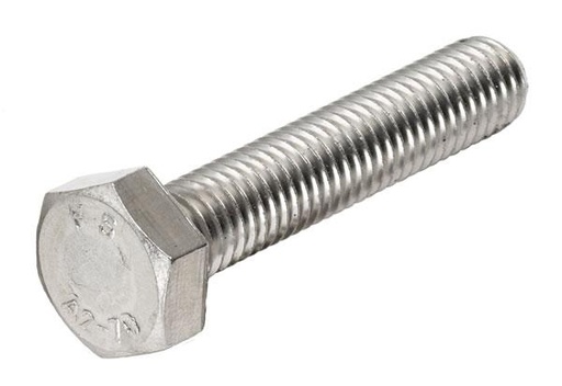 [118272] A2 Stainless Steel Hex Set Screws DIN 933 M8-30 - HSA2-375