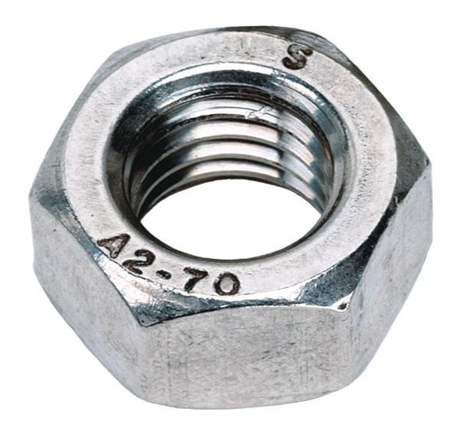 [118273] A2 Stainless Steel Nuts M8 ( Full Nut ) A2-70 - A2FN-454