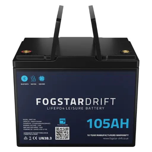 [118341] Fogstar Drift 12v 105Ah Lithium Leisure Battery