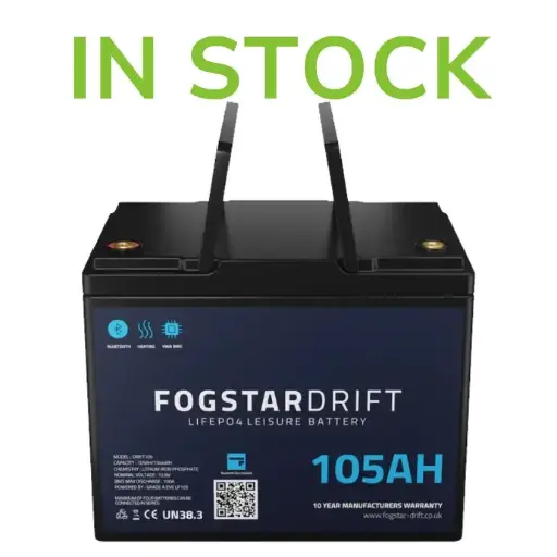 [118341] Fogstar Drift 12v 105Ah Lithium Leisure Battery