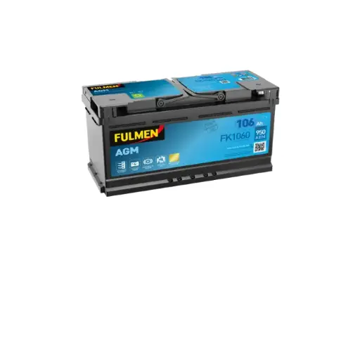 [119356] Fulmen AGM Start-Stop FK1060 020 105ah 950cca - Replacing FK1050