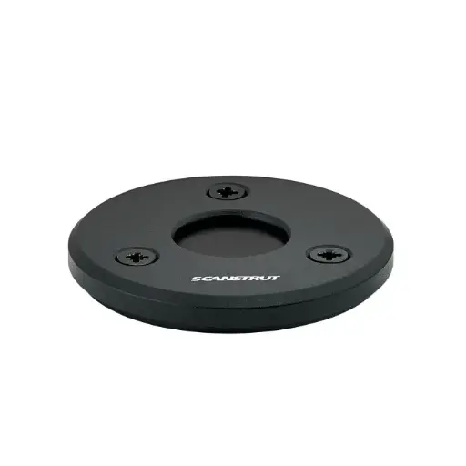 [119445] Scanstrut DS-LP-21A-BLK Low Profile Cable Seal, Anodised Aluminium - black DS-LP-21A-BLK