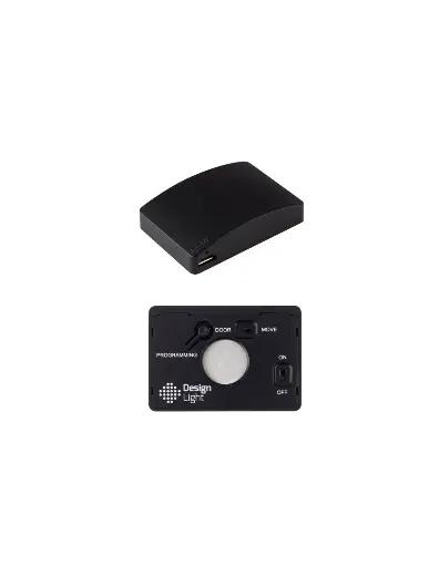 [119491] TEO, MOVE/DOOR switch with dimming function, BLACK TEO-SENS-CZ-01