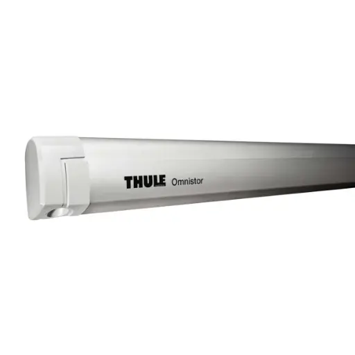 [119549] Thule Omnistor 5200 – White with Mystic Grey canvas – 4m x 2.5m - KK5087