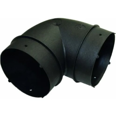 [119844] Truma Black Elbow BG for Air Ducts 65/72 mm - 40740-51