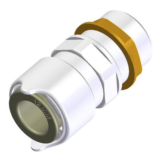 [119875] Whale Bulkhead Connector 1/2" BSP - 12mm - WU1212