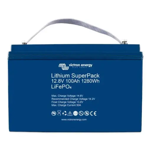 [119985] Victron energy Lithium SuperPack 12.8V/100Ah-a (M8) BAT512110712